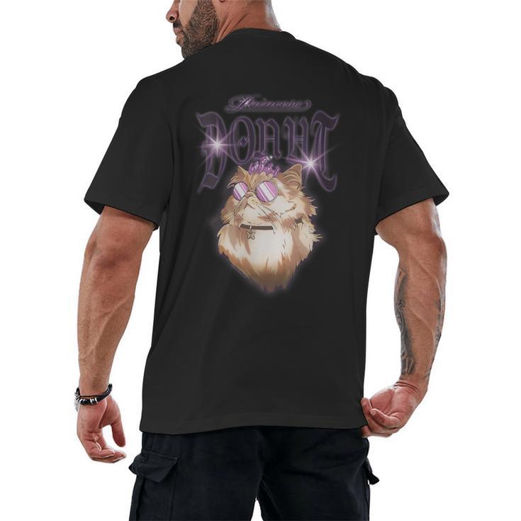 Women's Dungeon Crawler Carl Airbrushed Princess Donut Series Book Men's Back Print T-Shirt