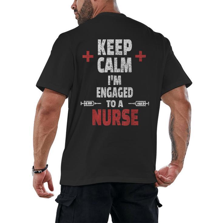 Xmas Nurse Graduation Keep Calm I'm Almost A Nurse Men's Back Print T-Shirt