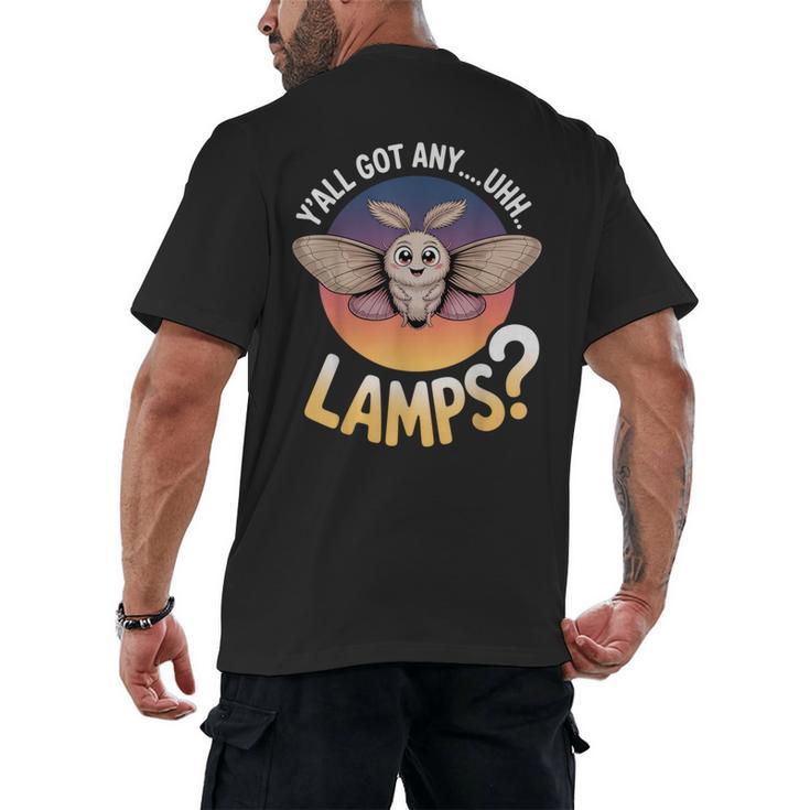 Y'All Got AnyUhhLamps Introvert Humor Casual Men's Back Print T-Shirt