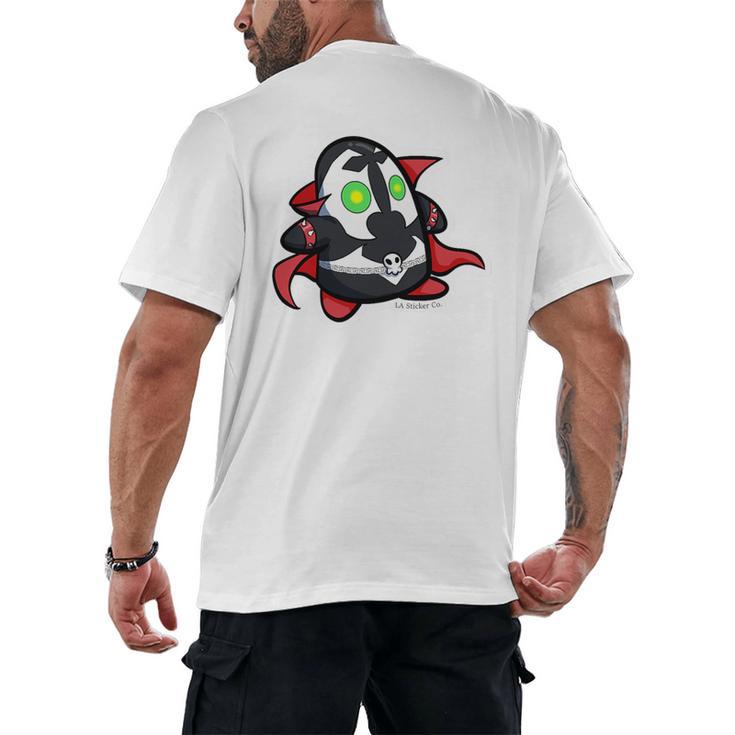 BODO Spawn Character Comic Book Shirt Premium Tri-Blend Men's Back Print T-Shirt