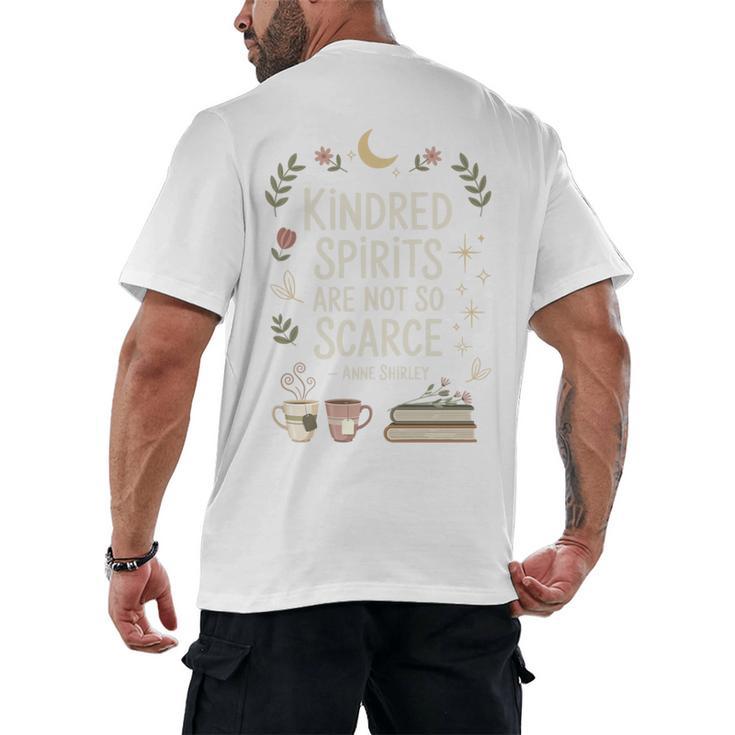 Book Lover Friend Quote Anne Premium Tri-Blend Men's Back Print T-Shirt