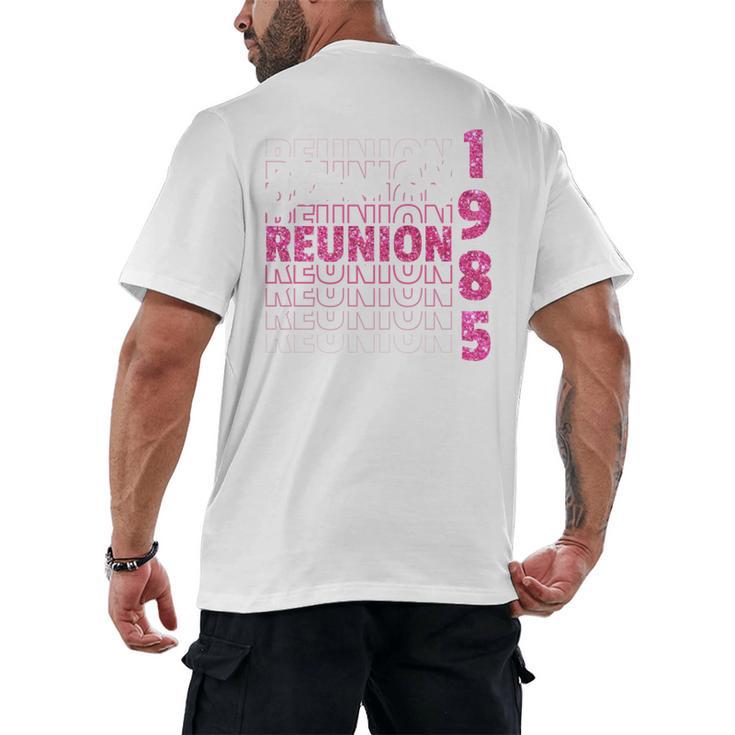 Class Of 1985 Reunion 85 Graduation Reunion 1985 Men's Back Print T-Shirt