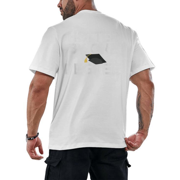 Class Of 2018 Graduation Hotter By One Degree Men's Back Print T-Shirt