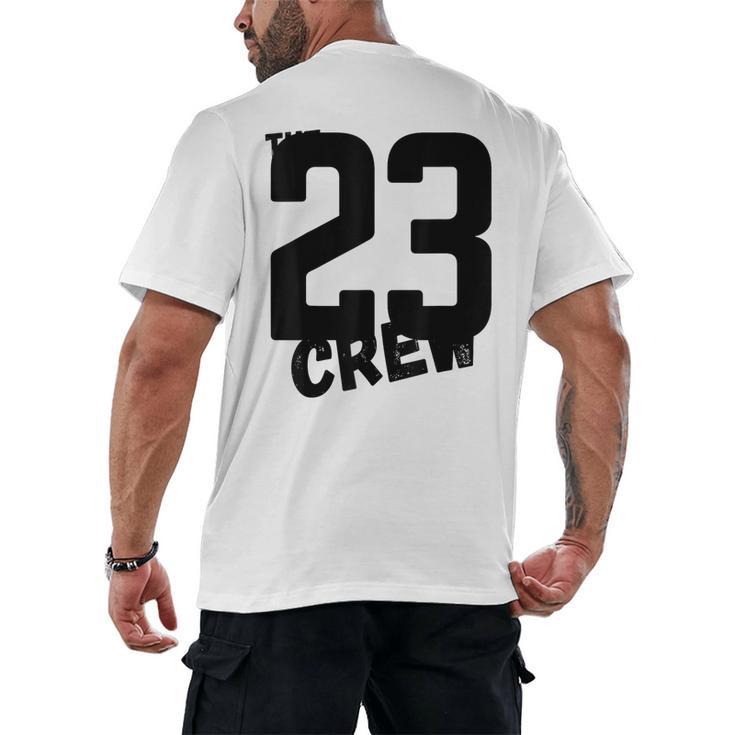 Class Of 2023 Seniors 23 Senior Graduation Idea Men's Back Print T-Shirt