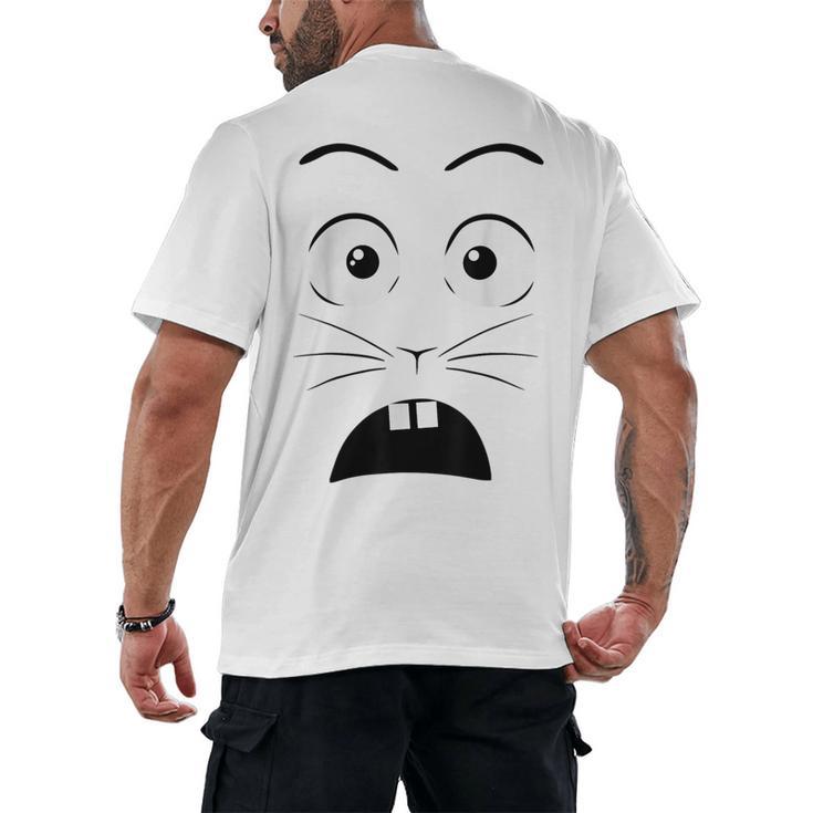 Creepy Carrots Halloween Book Character Costume Men's Back Print T-Shirt