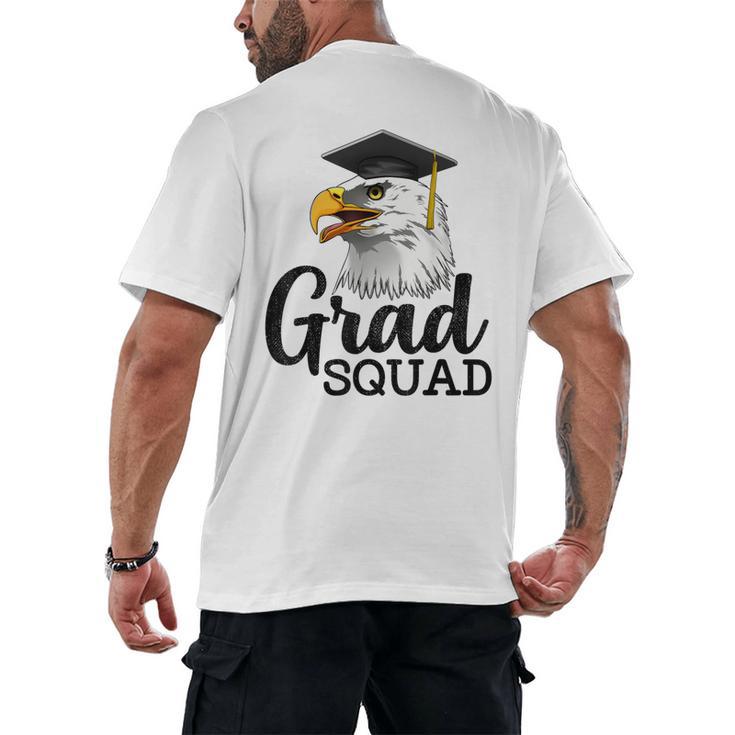 Eagle Grad Squad Class Of 2019 Graduation Men's Back Print T-Shirt