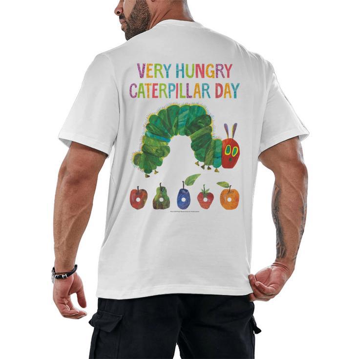 Eric Carle Very Hungry Caterpillar Day Children's Book Men's Back Print T-Shirt