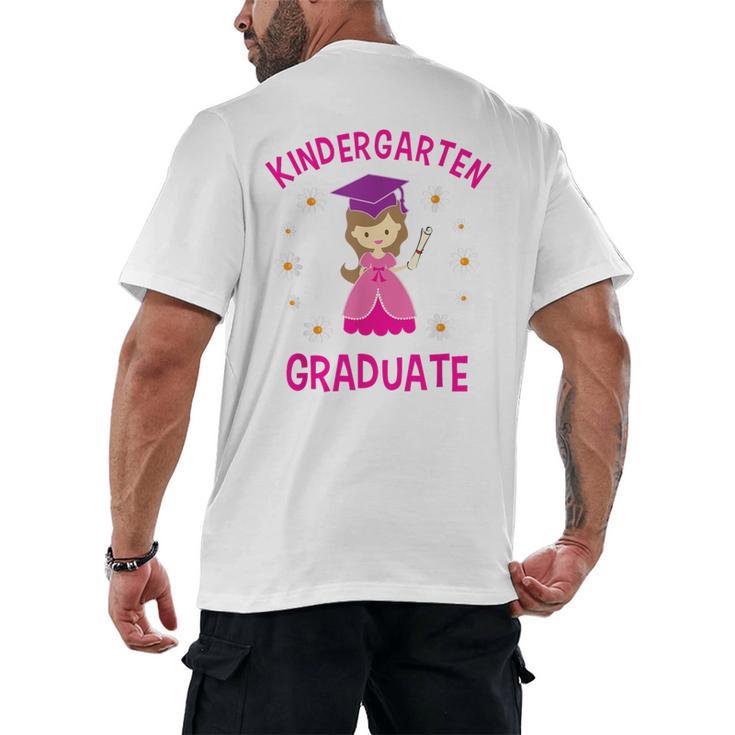 Graduation Kindergarten Last Day Of School Shirt Girls Men's Back Print T-Shirt