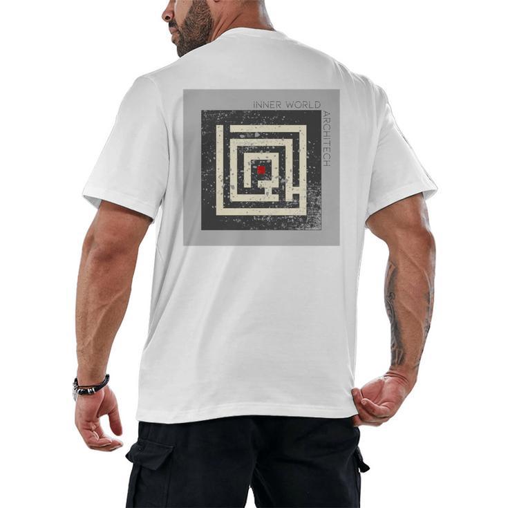 Inner World Architect Premium INTJ Tshirt Introvert Men's Back Print T-Shirt