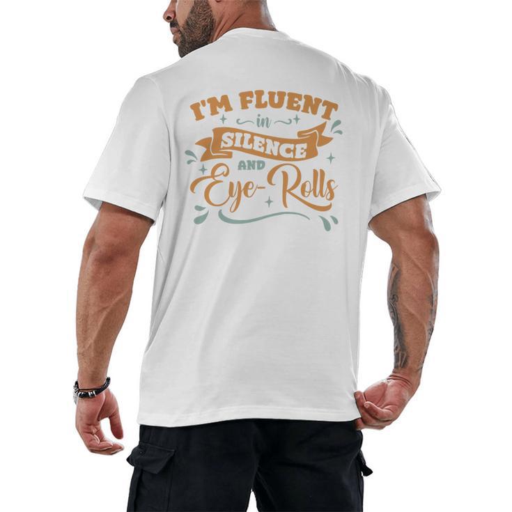 For Introverts For Introverts Premium Men's Back Print T-Shirt