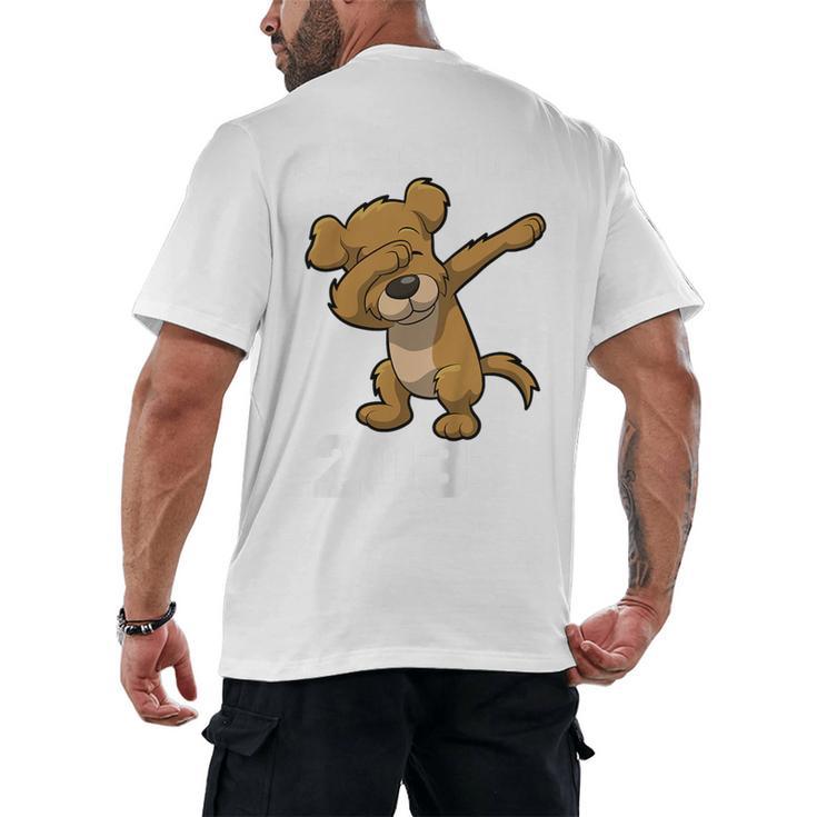 Kids Class Of 2031 Shirt Graduation Dabbing Dog Shirt Men's Back Print T-Shirt