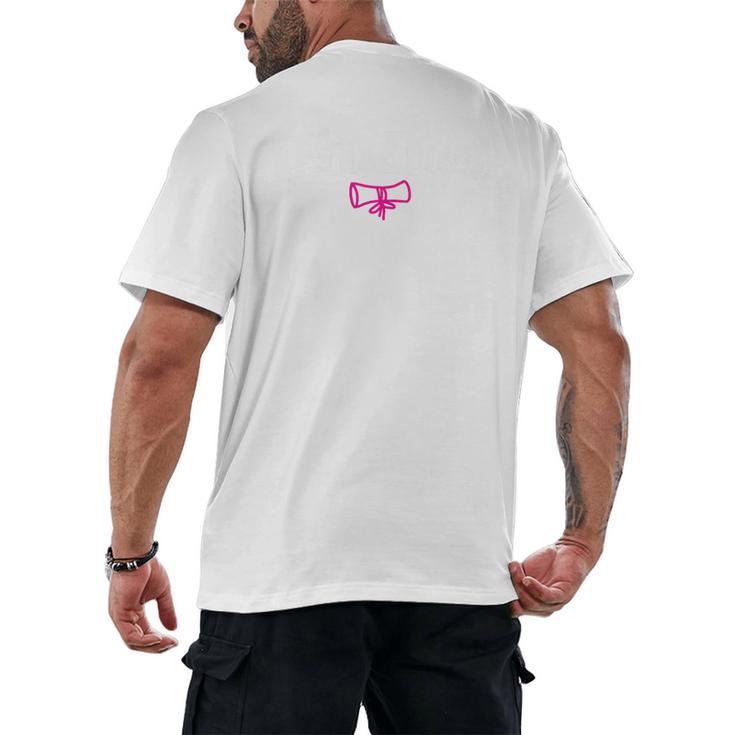 PhD Graduate PhD Female PhD Doctorate Graduation Phd Student Premium Tri-Blend Men's Back Print T-Shirt