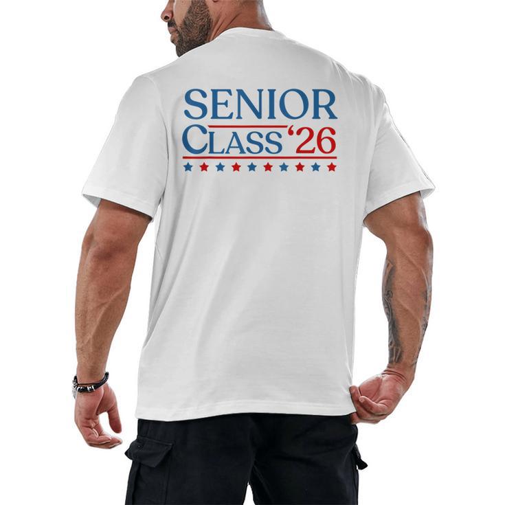 Senior 2026 Class Of 2026 Seniors Graduation 2026 USA Men's Back Print T-Shirt