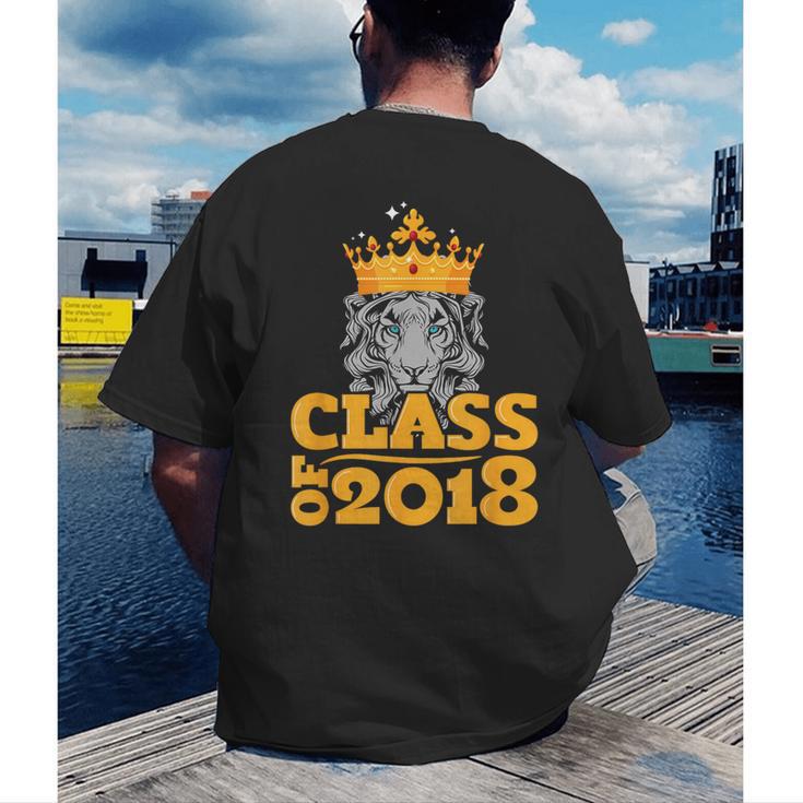 2018 Graduation Class Of 2018 KingShirt Men's Back Print T-Shirt