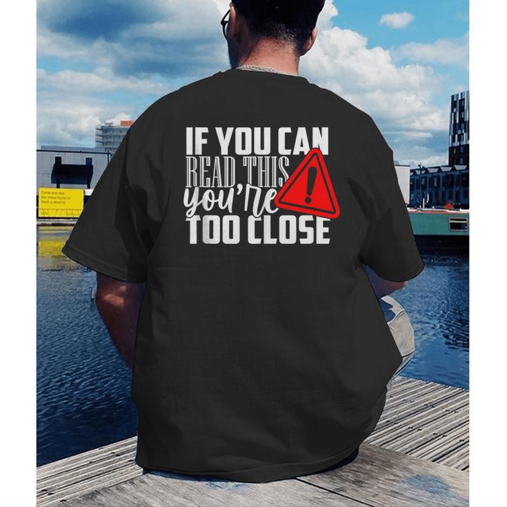 Antisocial Keep Away Sarcastic Bad Attitude Introvert Men's Back Print T-Shirt Antisocial Keep Away Sarcastic Bad Attitude Introvert Men's Back Print T-Shirt