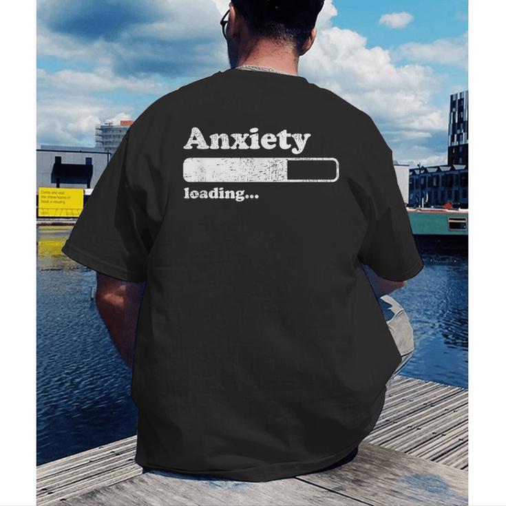 Anxiety Shirts Introvert Social Anxiety Men's Back Print T-Shirt Anxiety Shirts Introvert Social Anxiety Men's Back Print T-Shirt