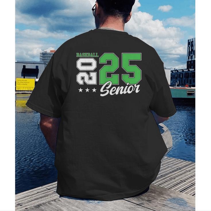 Baseball Senior Night Baseball Senior 2025 Graduation 61 Men's Back Print T-Shirt