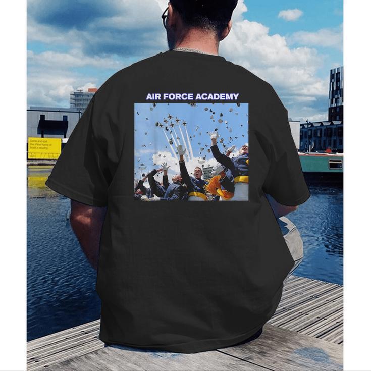 Cadets Celebrate Academy Graduation Men's Back Print T-Shirt