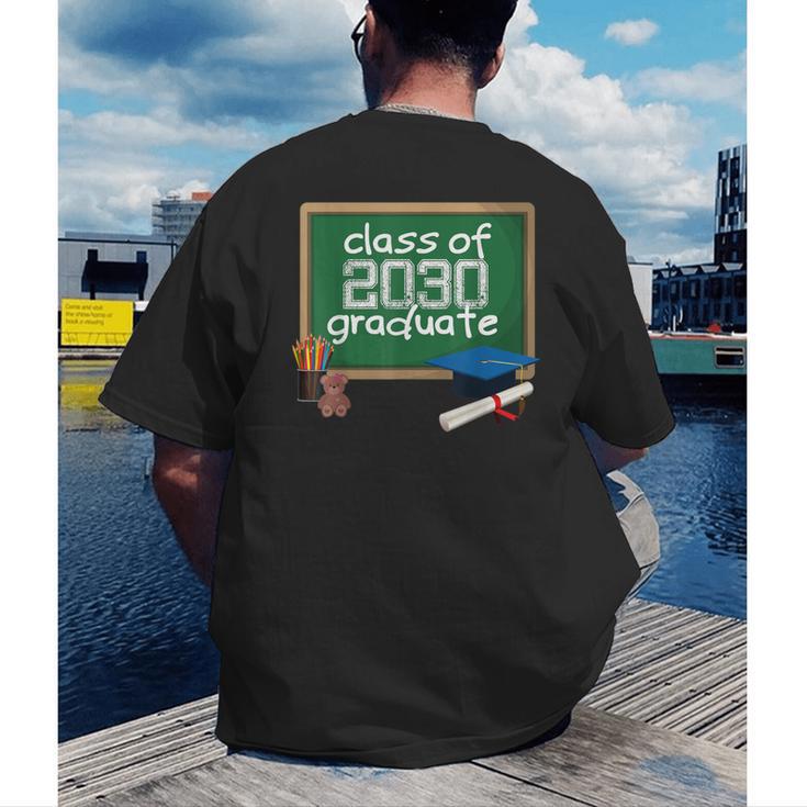 Class Of 2030 TShirt Kindergarten Graduation Tee 2018 Men's Back Print T-Shirt