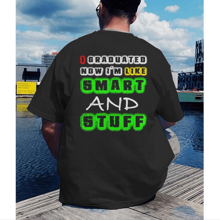 College High School Graduation Senior 2018 TShirt Men's Back Print T-Shirt