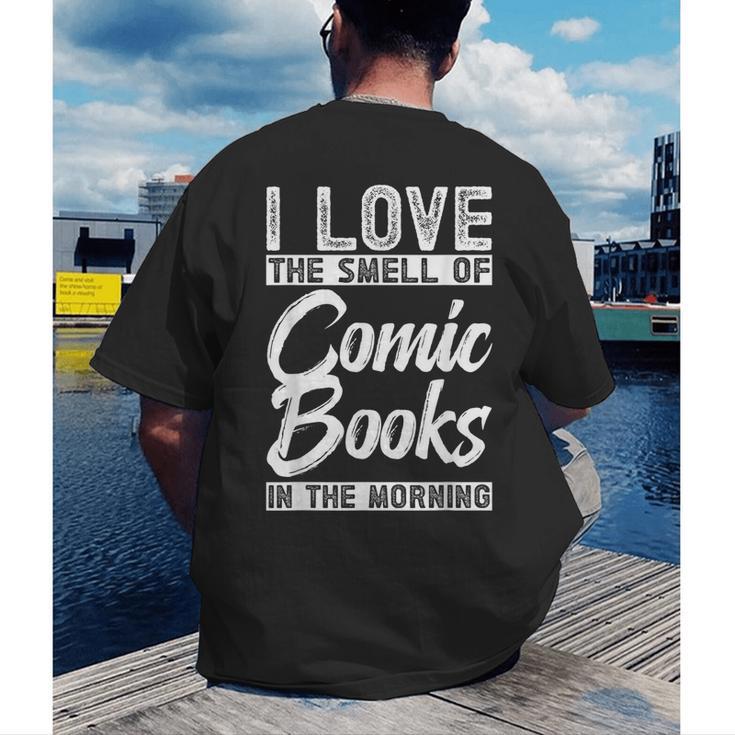 Comic Book Men's Back Print T-Shirt