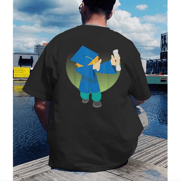 Dabbing Graduation Class Of 2019 Men Women YouthShirt Men's Back Print T-Shirt