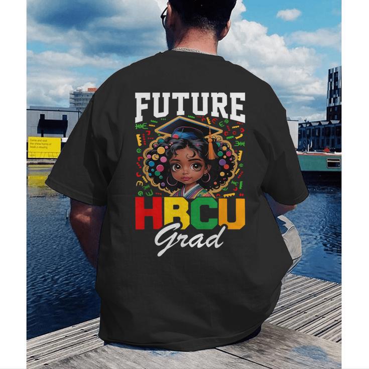 Future HBCU Grad Girl HBCU Toddler Kids Graduation Men's Back Print T-Shirt