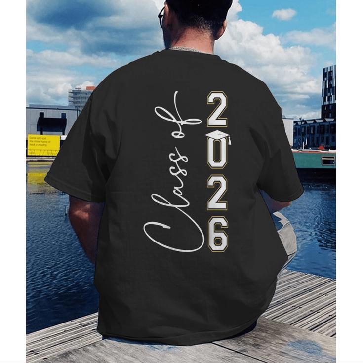 Graduation Class Of 2026 Men's Back Print T-Shirt