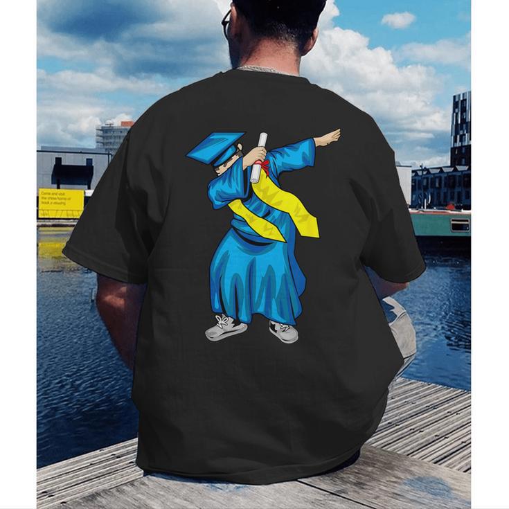 Graduation Dabbing 2018 Graduate Men's Back Print T-Shirt