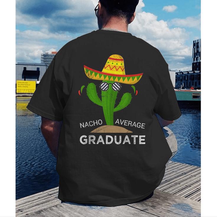 High School College Graduate Graduation Men's Back Print T-Shirt