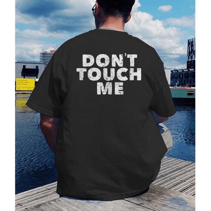 Introverted Antisocial Introspective Loner For Introvert Men's Back Print T-Shirt