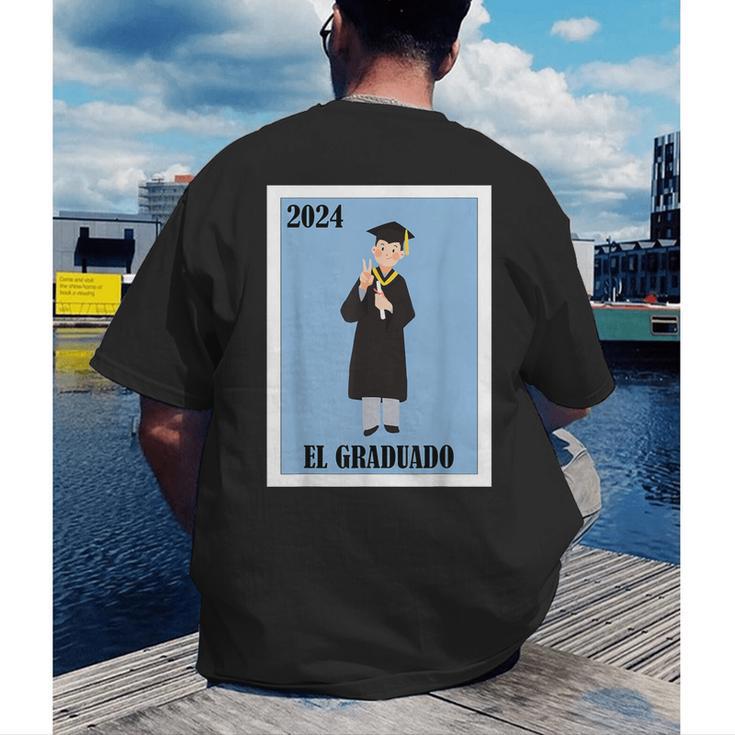 Mexican For Graduation El Graduado 2024 Men's Back Print T-Shirt