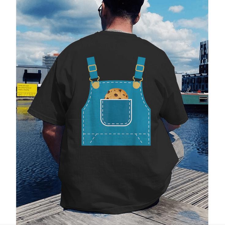 Mouse Halloween Costume Book Cookie Teacher Student Men's Back Print T-Shirt