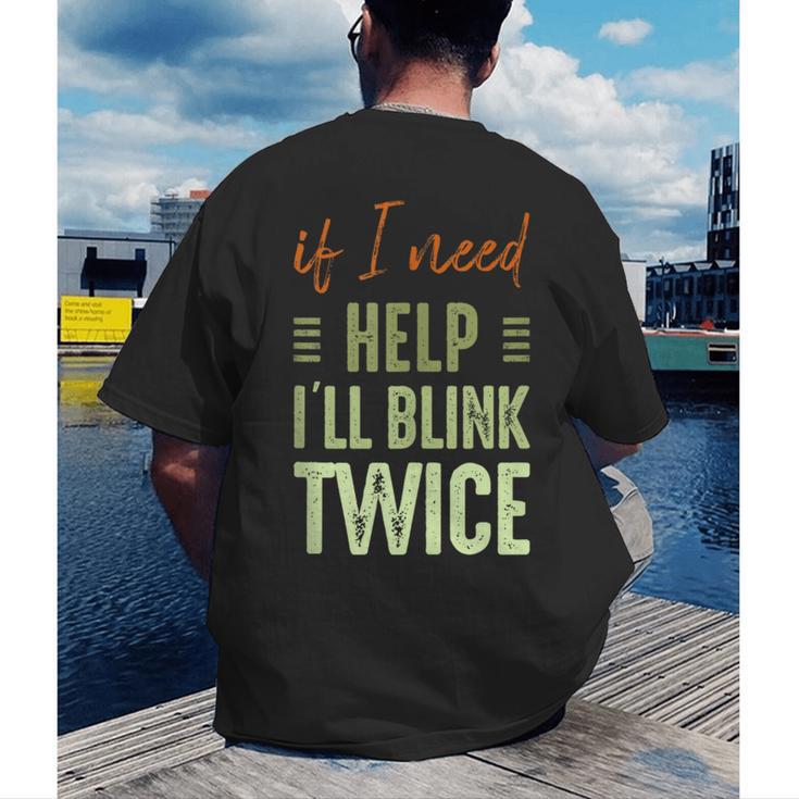 Sarcastic Independent Shopper Introvert Shopping Humor Men's Back Print T-Shirt Sarcastic Independent Shopper Introvert Shopping Humor Men's Back Print T-Shirt