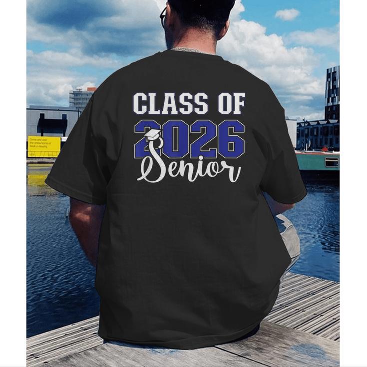 Senior 2026 Class Of 2026 Graduation 2026 Men's Back Print T-Shirt