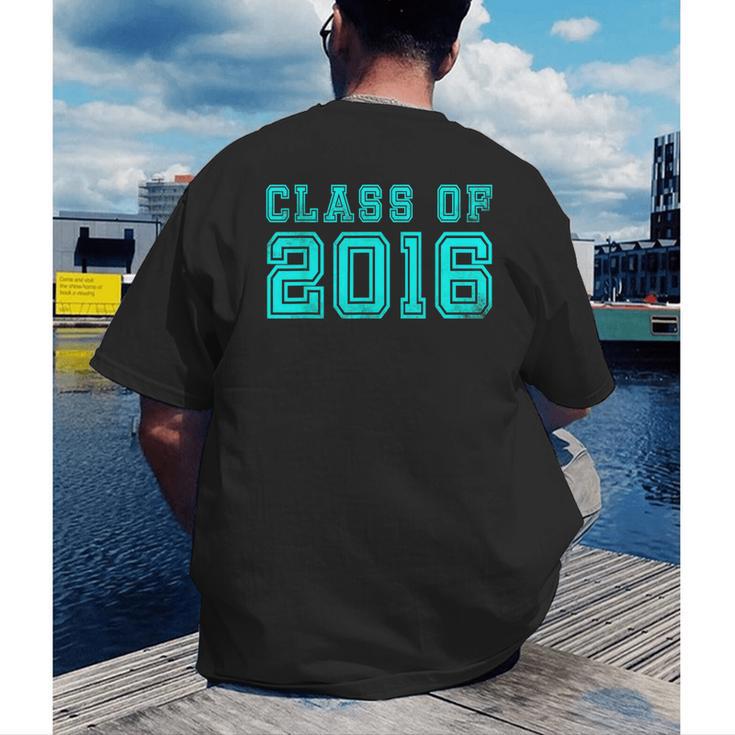 Senior Class Of 2016 GraduationShirt For Her Or Him Men's Back Print T-Shirt