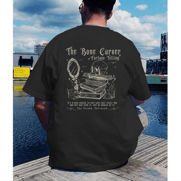 Vintage The Bone Carver Death God Tour Skeleton Spicy Books Men's Back Print T-Shirt