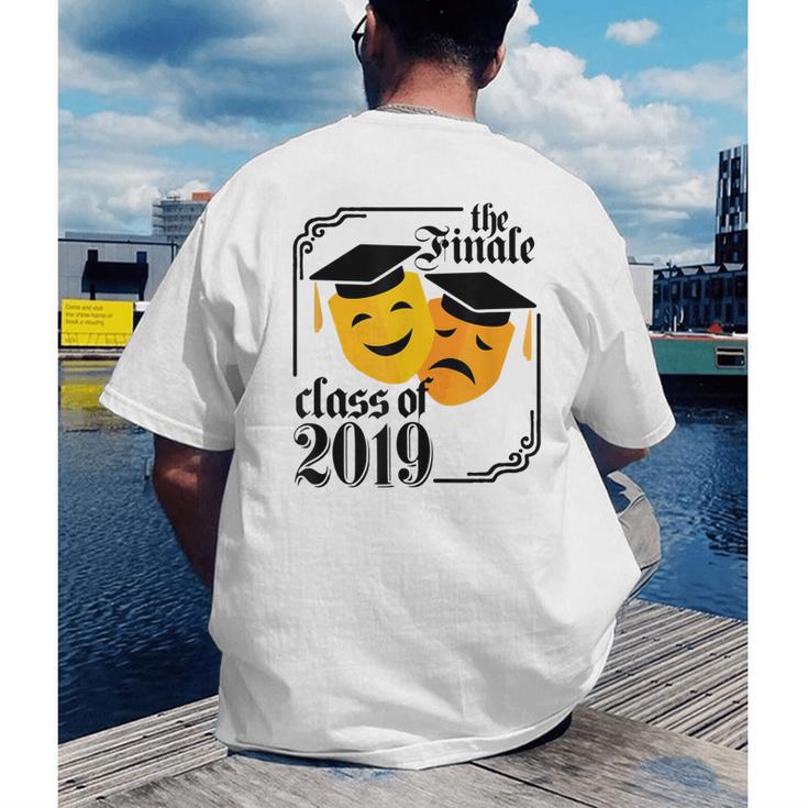 2020 Graduation Shirt Theater Drama Tshirt Senior Men's Back Print T-Shirt