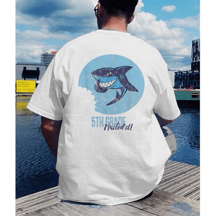 5th Grade Graduation Shirt Men's Back Print T-Shirt