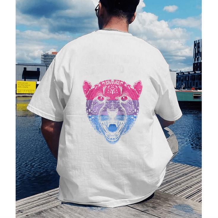 Bi Shy And Ready To Cry Bisexual Introvert Bi Pride Raglan Baseball Tee Men's Back Print T-Shirt Bi Shy And Ready To Cry Bisexual Introvert Bi Pride Raglan Baseball Tee Men's Back Print T-Shirt