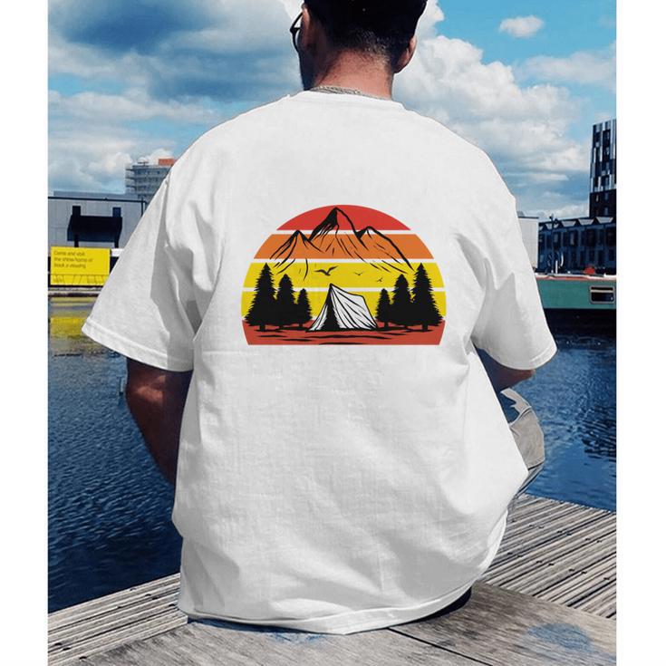 I Hate People That's Why I Camp Camper Meme Introvert Men's Back Print T-Shirt I Hate People That's Why I Camp Camper Meme Introvert Men's Back Print T-Shirt