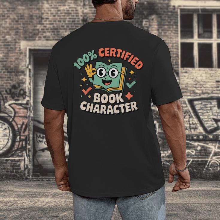100 Certified Book Character Costumes For Kids Storybook Men's Back Print T-Shirt 100 Certified Book Character Costumes For Kids Storybook Men's Back Print T-Shirt
