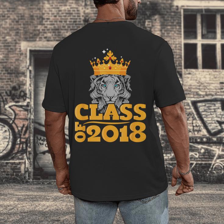 2018 Graduation Class Of 2018 KingShirt Men's Back Print T-Shirt