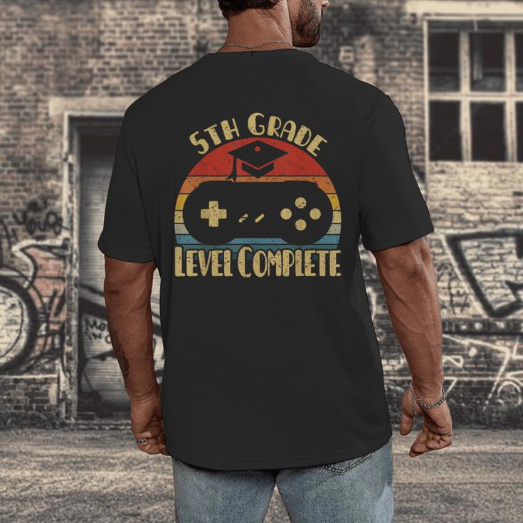 5th Grade Graduation Level Complete Men's Back Print T-Shirt