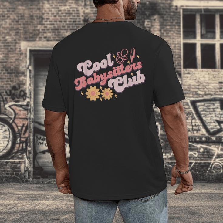 Babysitters Club Book Daycare Provider Friends Childcare Day Men's Back Print T-Shirt