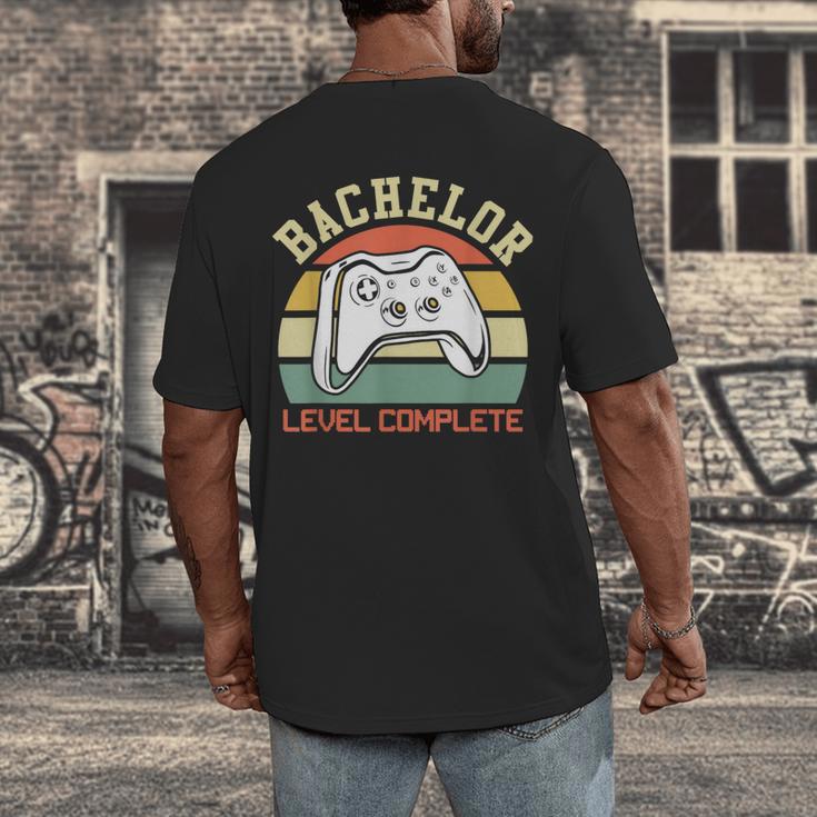 Bachelor Degree 2026 Bachelor Graduation Men's Back Print T-Shirt
