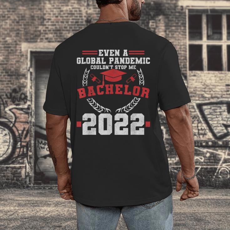 Bachelors Graduation 2022 Degree Bachelor Graduate Men's Back Print T-Shirt