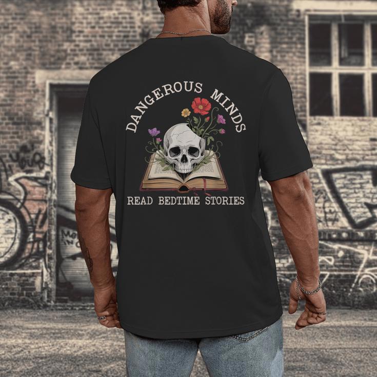 Banned Books Week Read Reading Book Lover Librarian Men's Back Print T-Shirt