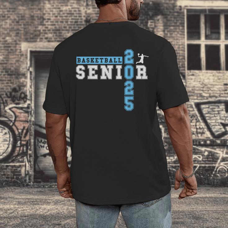 Basketball Senior Night Basketball Senior 2025 Graduation 40 Men's Back Print T-Shirt