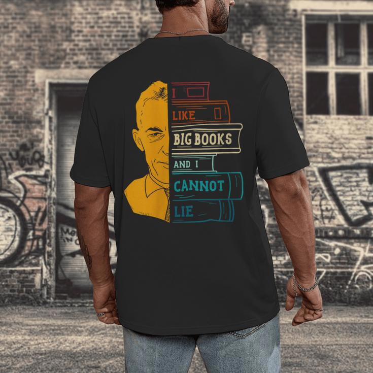 I Like Big Books And I Cannot Lie Apparel Men's Back Print T-Shirt I Like Big Books And I Cannot Lie Apparel Men's Back Print T-Shirt